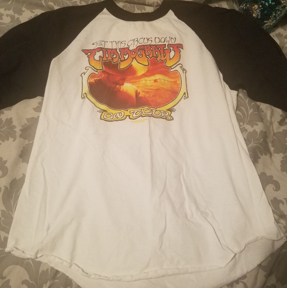 Vintage Tim McGraw baseball- tee!